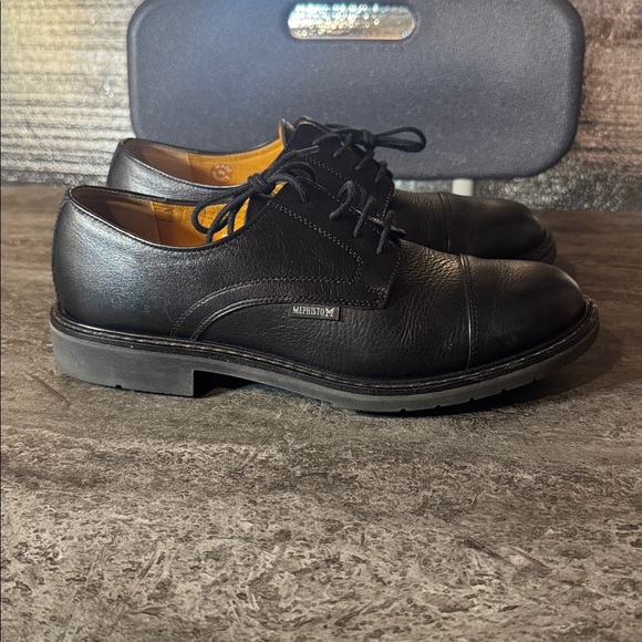 Mephisto Melchior - Black Smooth /Pebble Grain . M’s size 9 - Picture 1 of 9